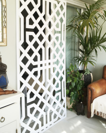 panel decorativo de celosia  separador de ambientes