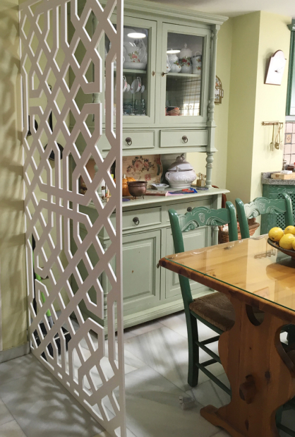 panel decorativo de celosia  separadores de ambientes