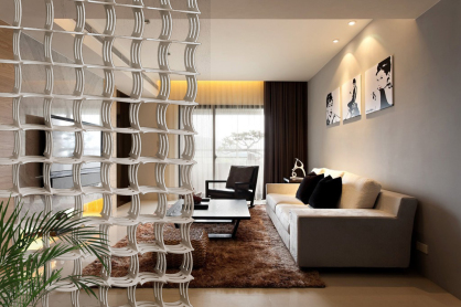 paneles decorativos de celosias 3D en madera