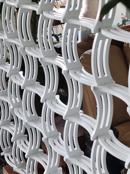 celosias 3D panel decorativo