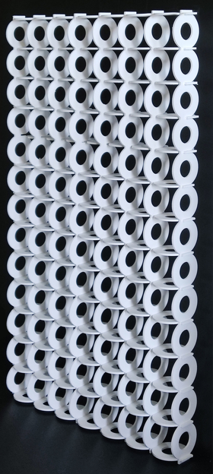 celosias 3d fabricadas en madera y pvc