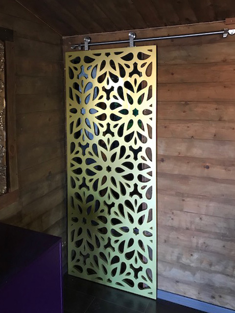 Celosias decorativas de madera en Forma de Arco para pared