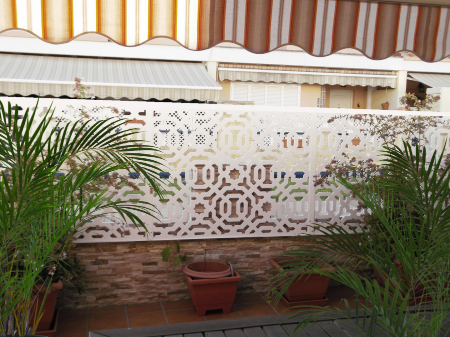 ▷ Celosías decorativas para terrazas y jardínes