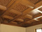 techos artesonados en madera tallada