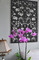 cuadro decorativo con celosias de madera