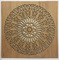 Panel decorativo de madera con celosia